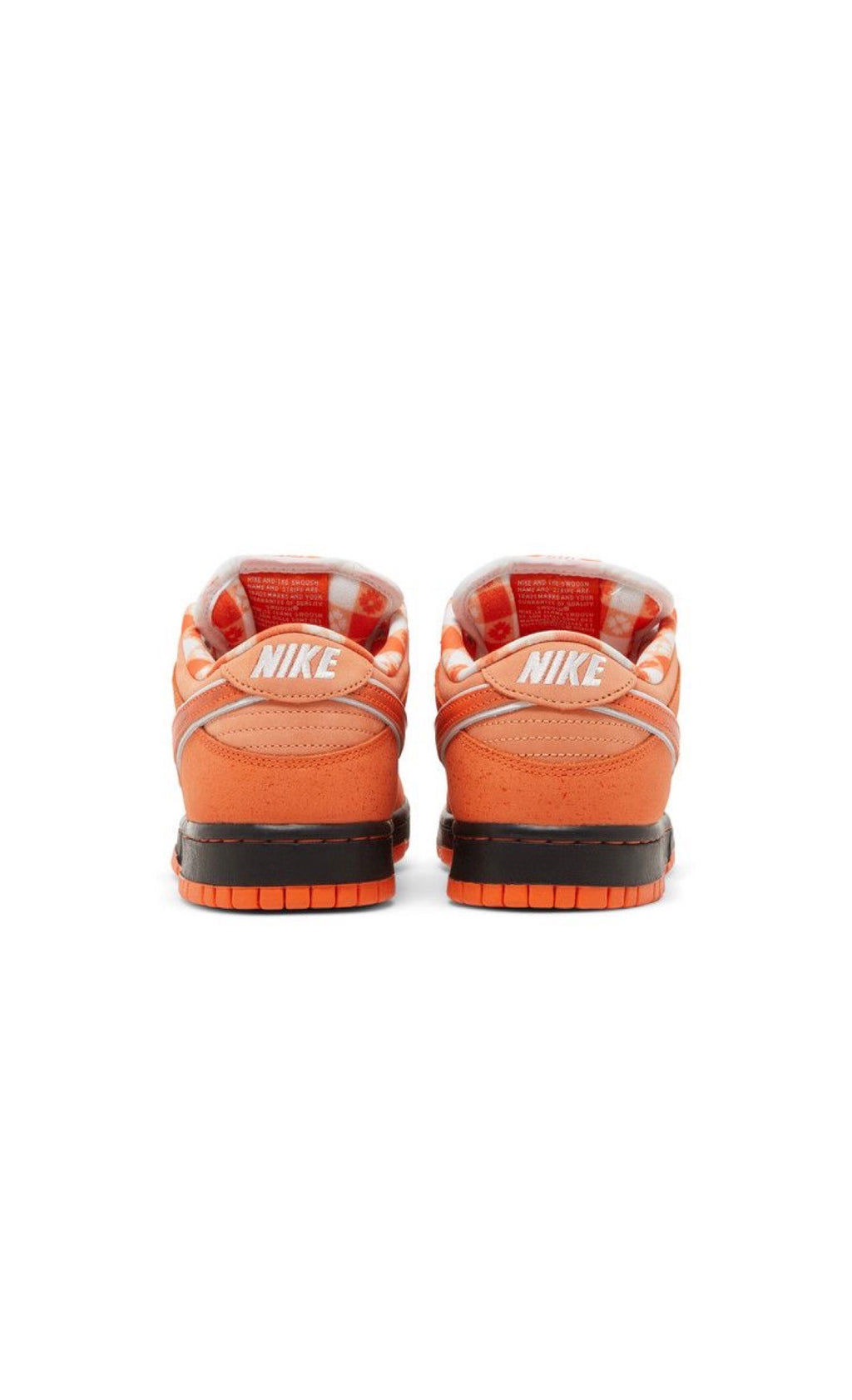 Concepts x Nike Dunk Low SB orange lobster