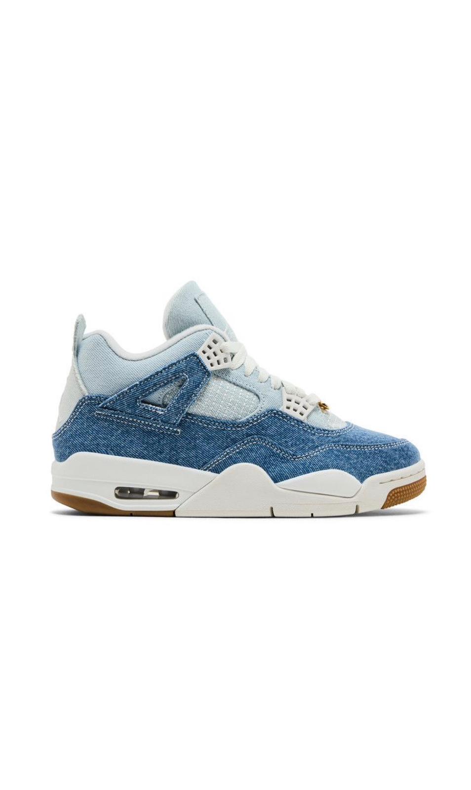 Wmns Air Jordan 4 Retro TEX Worn Blue Denim