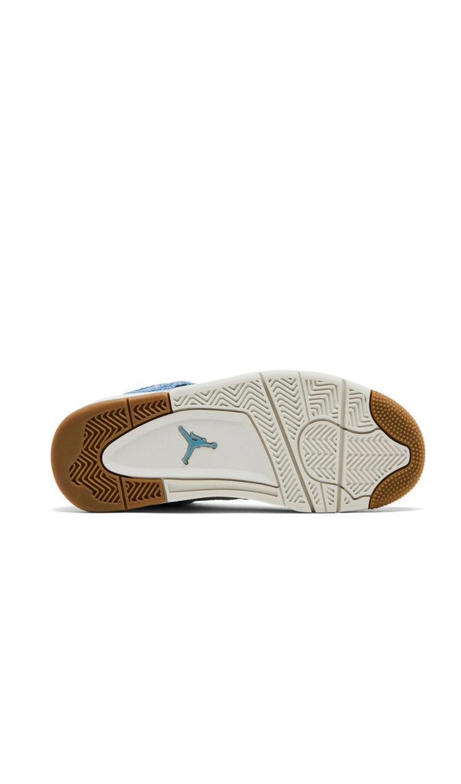 Wmns Air Jordan 4 Retro TEX Worn Blue Denim