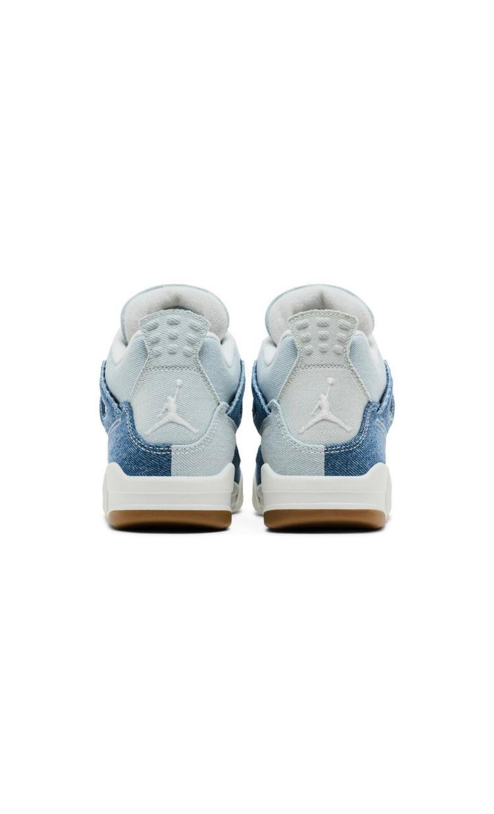 Wmns Air Jordan 4 Retro TEX Worn Blue Denim